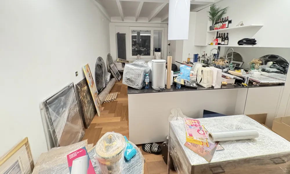 Tragewege über Stiegen und Gänge bei einem Umzug in Wien